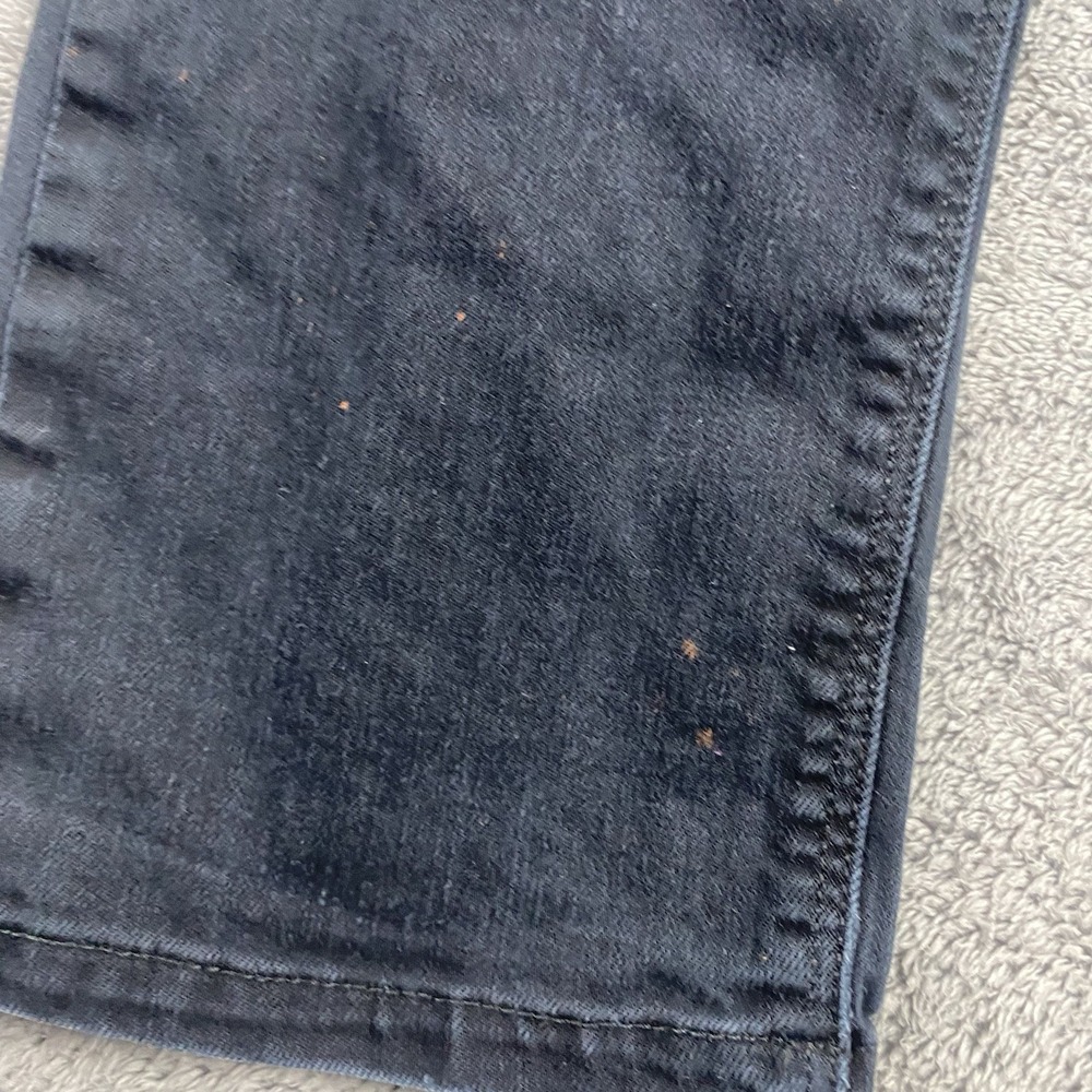 Levi's 571 Slim Fit Jeans Womens 29x27.5 Black Low‎ rise - Picture 6 of 16